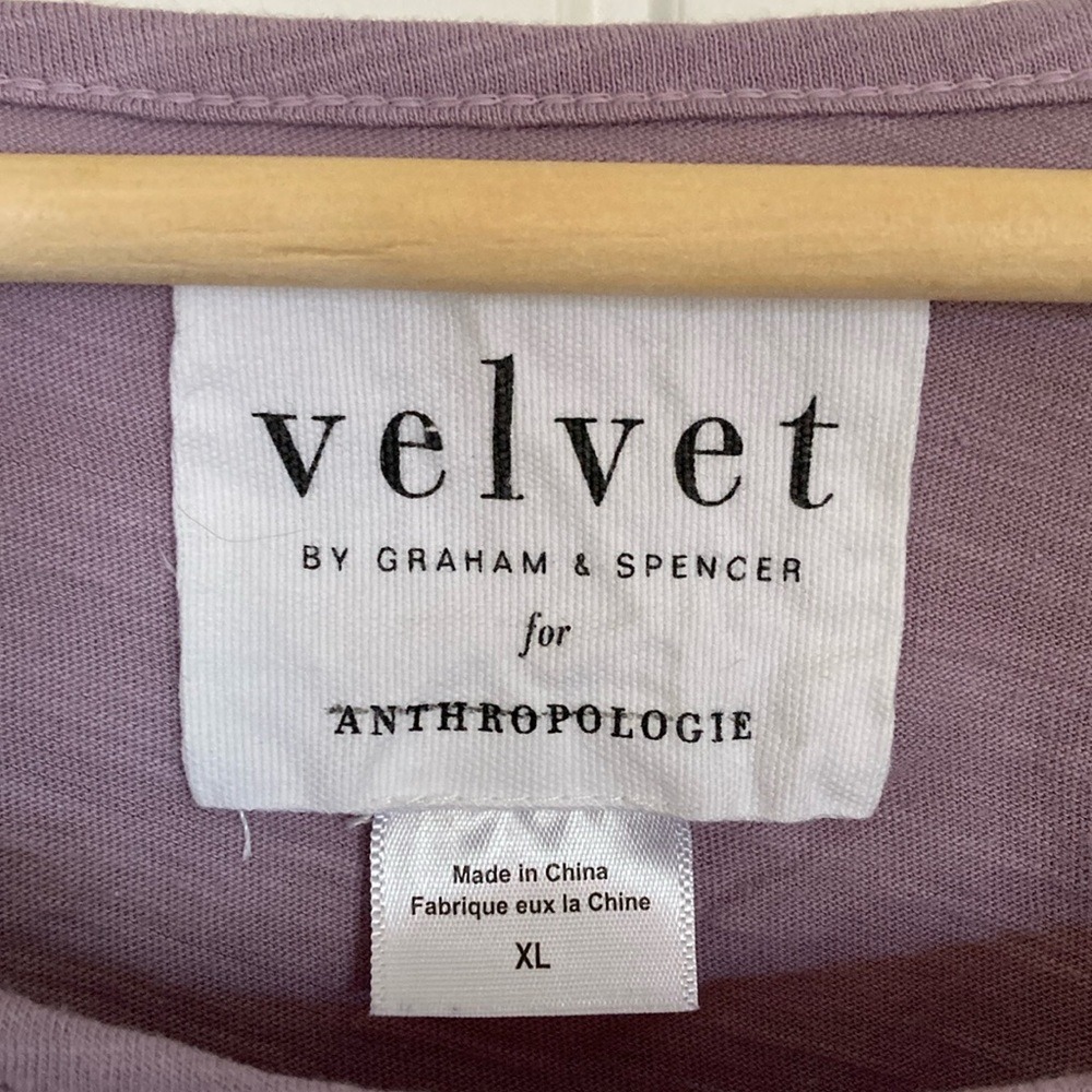Velvet by Graham & Spencer Lavender Blouse - Picture 2 of 9